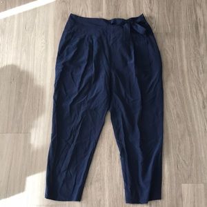 DVF High Waist Tie Pants